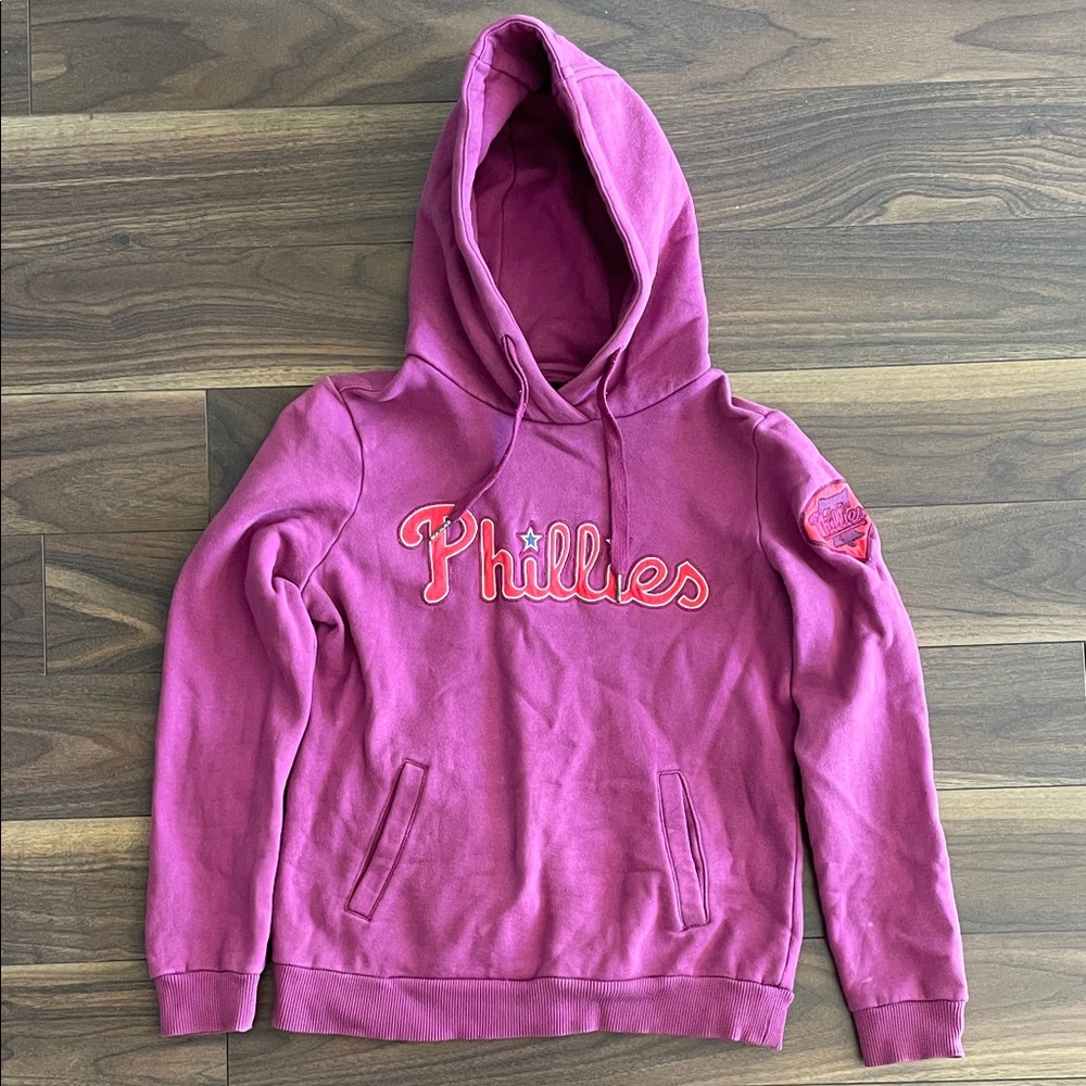 MLB MLB Women's Vibrant Purple Philadelphia Phillies Hoodie (Korean Version)